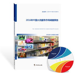 2016年中國水洗服務市場調查報告
